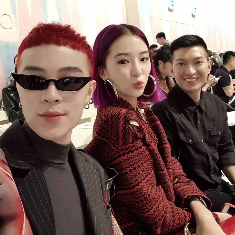 Stylist Kelbin Lei ngồi cạnh Irene Kim và Bryan Boy tại show diễn Fendi ảnh 1 Stylist Kelbin Lei ngoi canh Irene Kim va Bryan Boy tai show dien Fendi anh 1