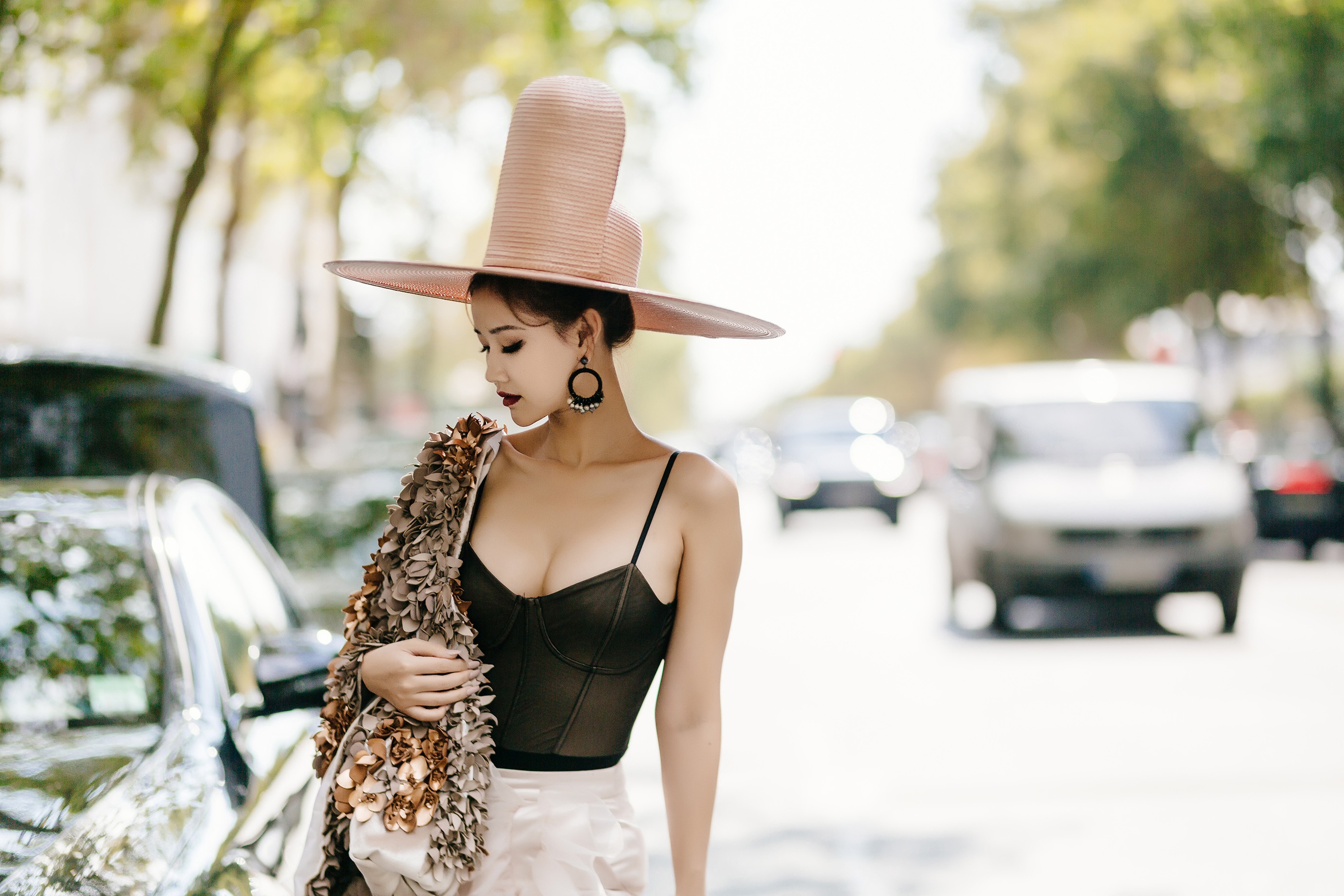 Maya xuat hien tai tuan le thoi trang Paris anh 5