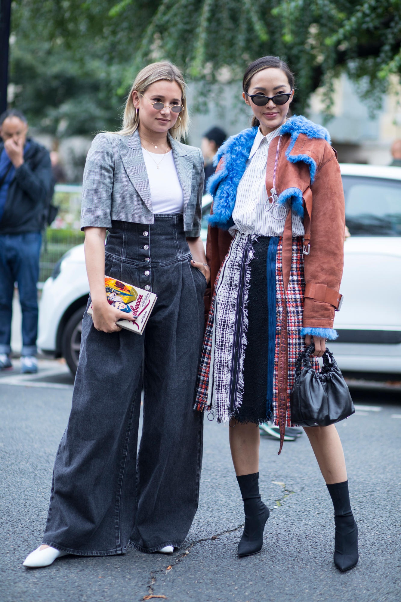 Street style sanh dieu tai Paris Fashion Week anh 2