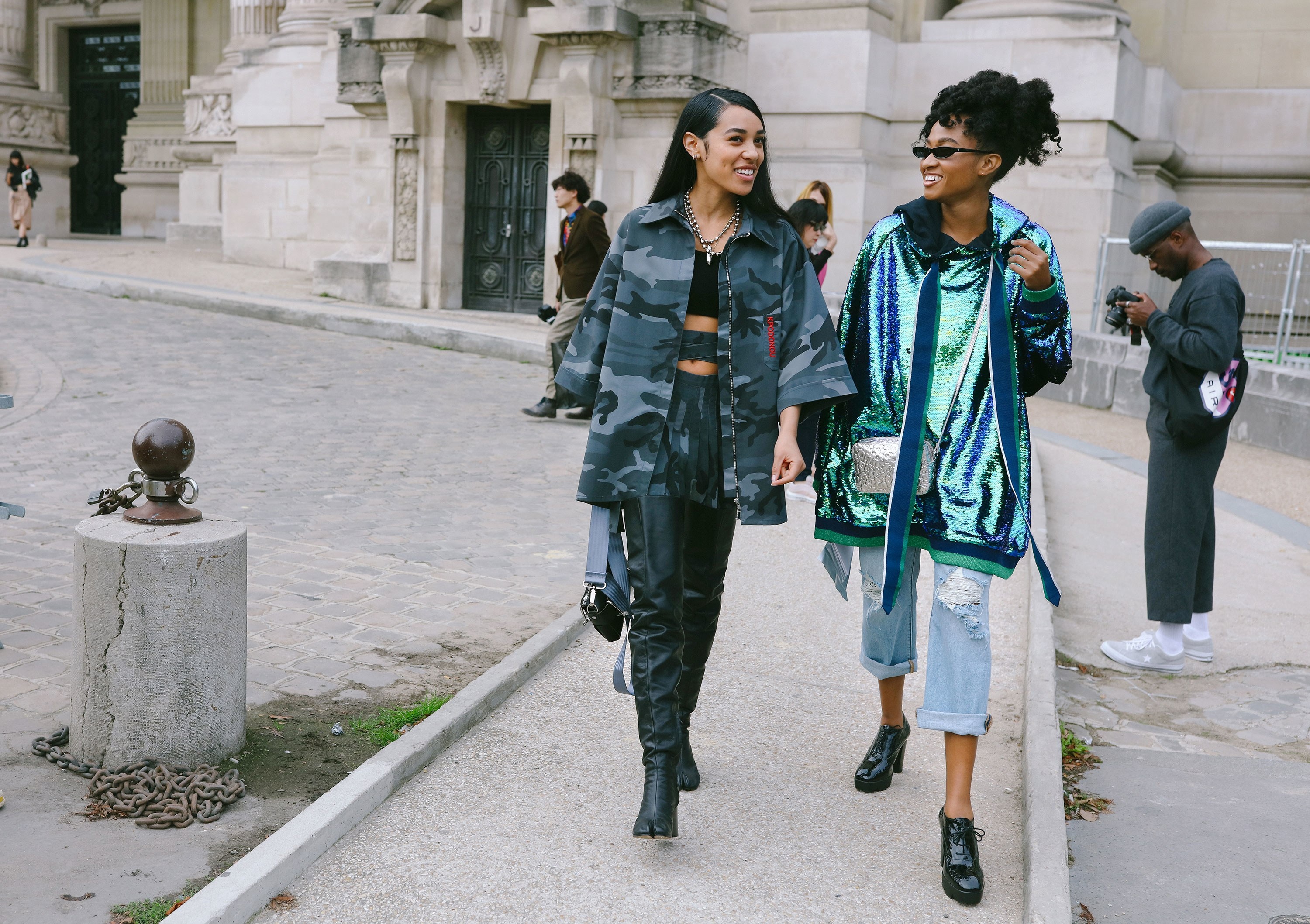 Street style sanh dieu tai Paris Fashion Week anh 4