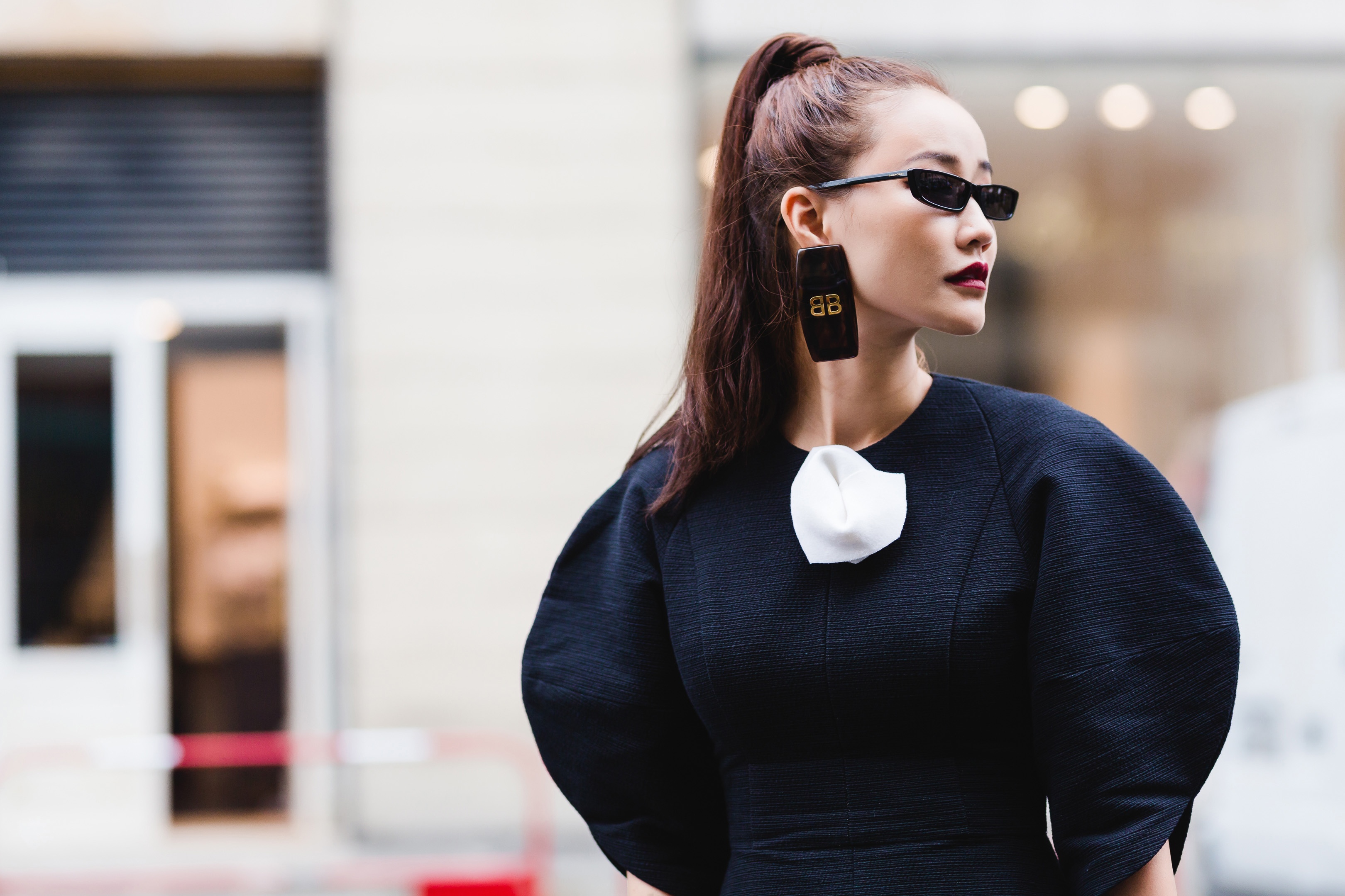 Maya ngồi hàng ghế đầu show Balmain ảnh 6 Maya ngoi hang ghe dau show Balmain anh 6