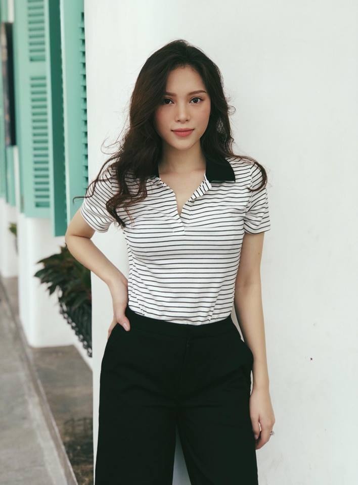 Với chiếc áo thun, Châu Bùi Quỳnh Anh Shyn diện gì xuống phố cuối tuần ảnh 5 Voi chiec ao thun, Chau Bui Quynh Anh Shyn dien gi xuong pho cuoi tuan anh 5