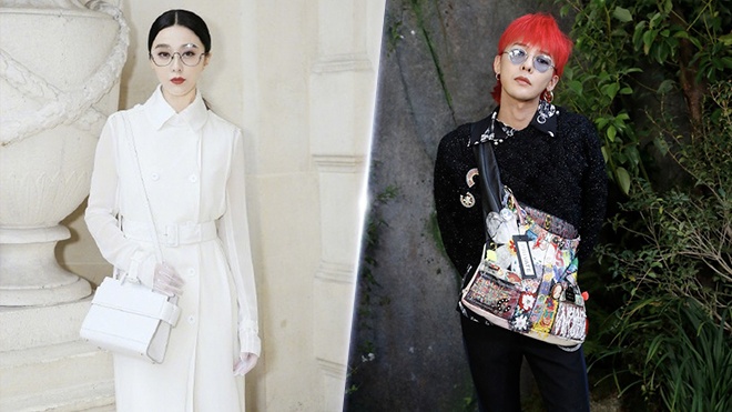 G-Dragon, Pham Bang Bang noi bat o tuan le thoi trang Paris hinh anh