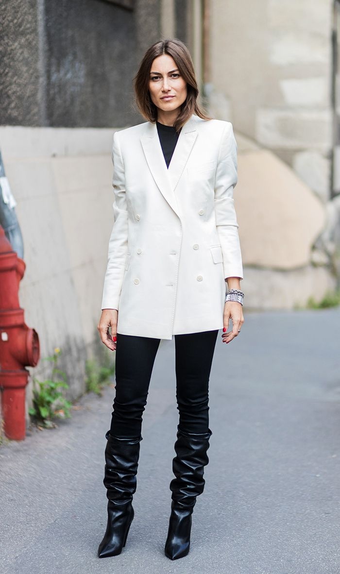 Diện blazer thế nào như dàn tín đồ thời trang quốc tế ảnh 3 Dien blazer the nao nhu dan tin do thoi trang quoc te anh 3