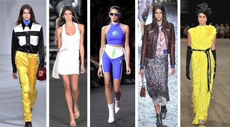 Kaia Gerber trinh dien tai tuan le thoi trang xuan he 2018 hinh anh