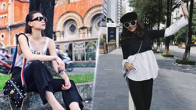 Thanh Hang, Ho Ngoc Ha dien phu kien sac so noi bat tuan qua hinh anh