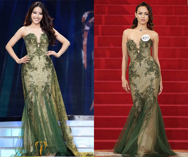 thi sinh Hoa hau dung vay voi my nhan Viet anh 6