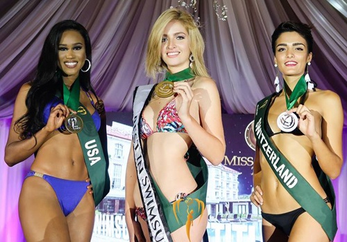 Hà Thu trình diễn bikini tại Hoa hậu trái đất ảnh 8 Ha Thu trinh dien bikini tai Hoa hau trai dat anh 8