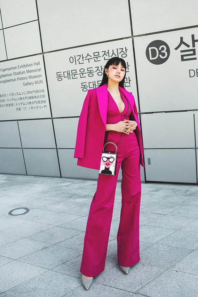 sao việt dự tuần lễ thời trang Seoul 2017 ảnh 6 sao viet du tuan le thoi trang Seoul 2017 anh 6