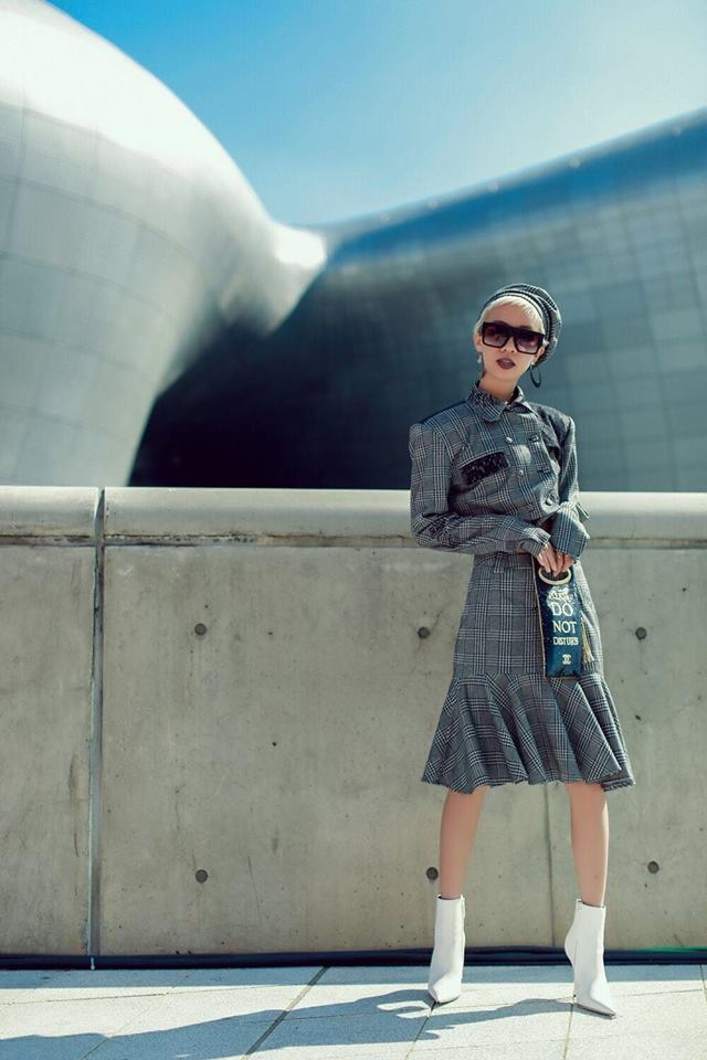 sao việt dự tuần lễ thời trang Seoul 2017 ảnh 7 sao viet du tuan le thoi trang Seoul 2017 anh 7