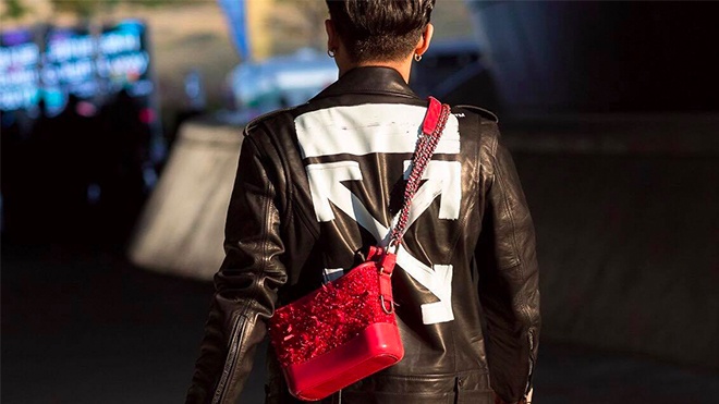 Mau tui xach cua Chanel duoc lang xe o Tuan le thoi trang Seoul hinh anh