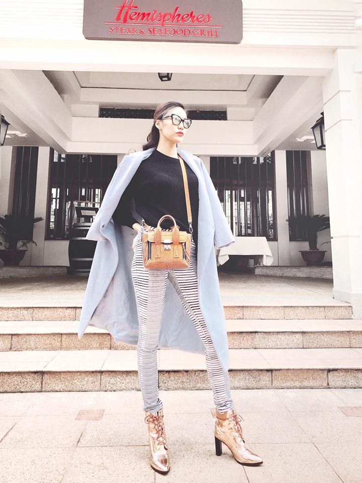 Street style sao Việt tuần qua ảnh 4 Street style sao Viet tuan qua anh 4