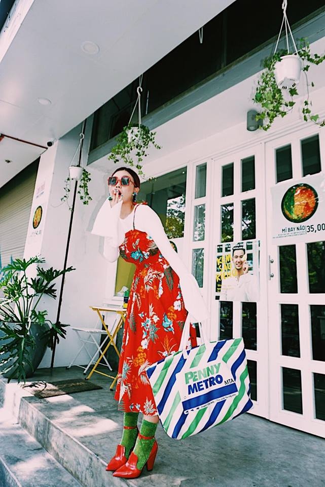 Gioi tre Viet dien trang phuc hoa tiet hoa anh 7