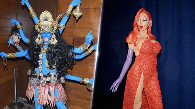 Nhung bo trang phuc Halloween doc dao cua sieu mau Heidi Klum hinh anh