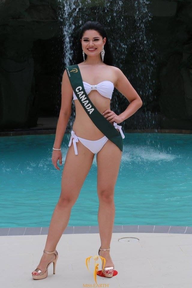 Ha Thu khoe dang trong trang phuc bikini anh 10