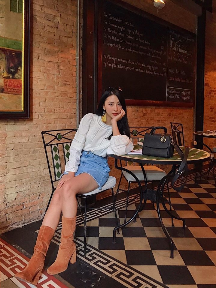 Sao Việt lăng xê trang phục sành điệu ngày cuối tuần ảnh 8 Sao Viet lang xe trang phuc sanh dieu ngay cuoi tuan anh 8