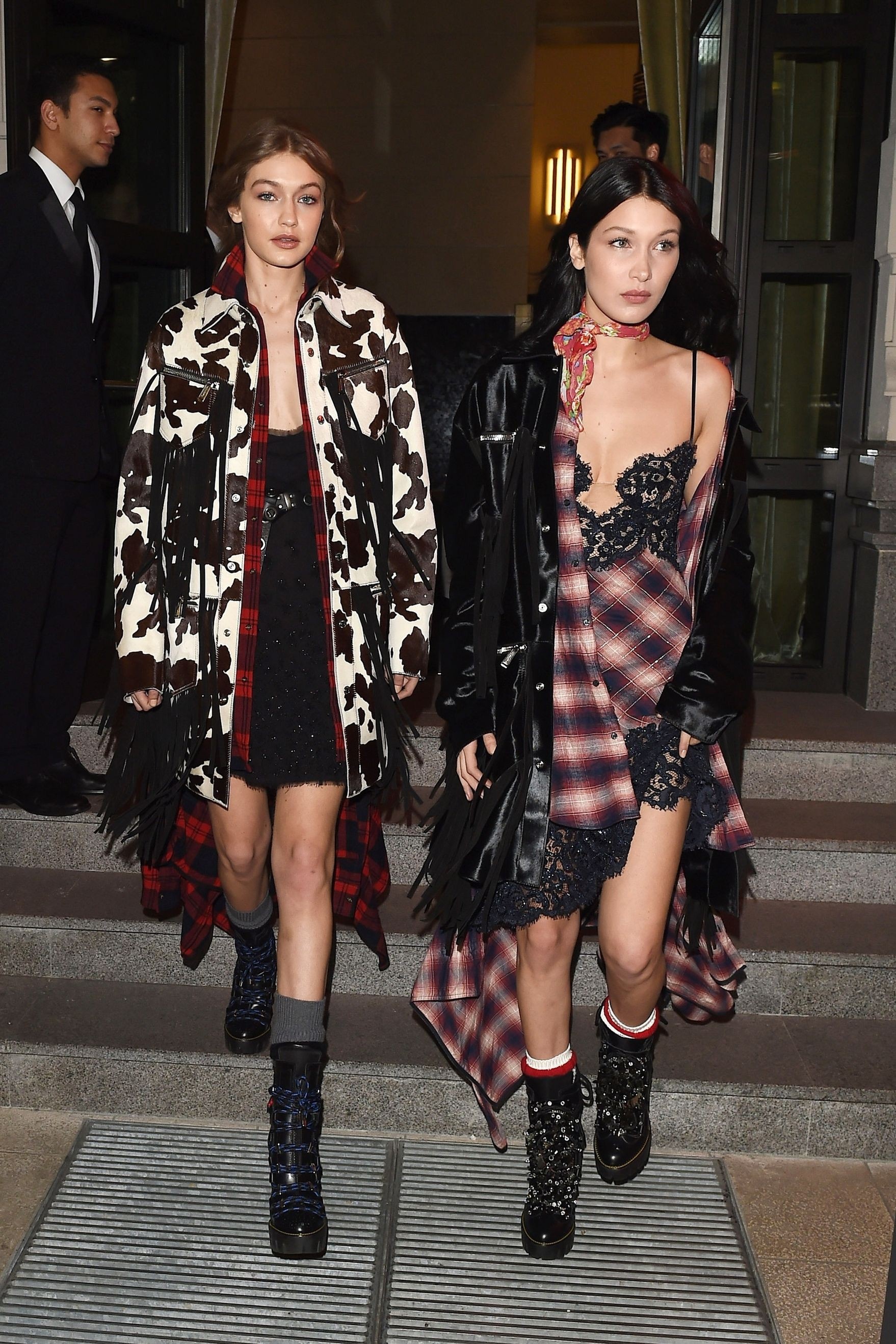 thoi trang cua Gigi va Bella Hadid anh 6