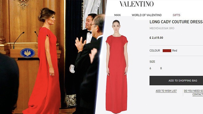 Trang phục hàng hiệu của Melania Trump ảnh 4 Trang phuc hang hieu cua Melania Trump anh 4