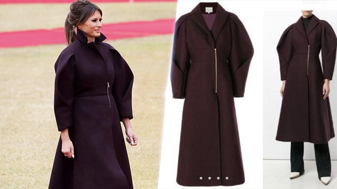 Trang phục hàng hiệu của Melania Trump ảnh 5 Trang phuc hang hieu cua Melania Trump anh 5