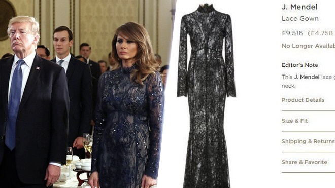 Trang phục hàng hiệu của Melania Trump ảnh 6 Trang phuc hang hieu cua Melania Trump anh 6