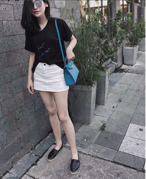 A hau Tu Anh sanh dieu voi trang phuc hang hieu anh 7