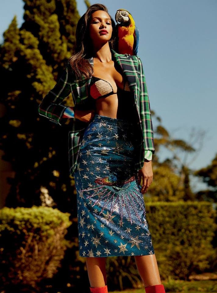 Thien than Victoria's Secret Lais Ribeiro anh 2