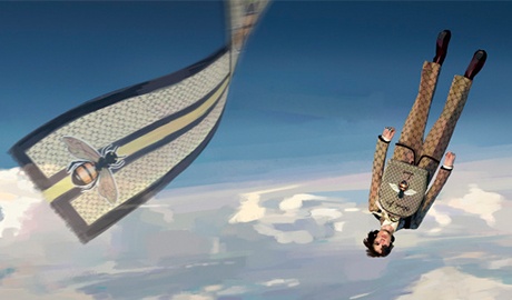 Thu vi voi loat tranh than thoai dam chat thoi trang cua Gucci hinh anh