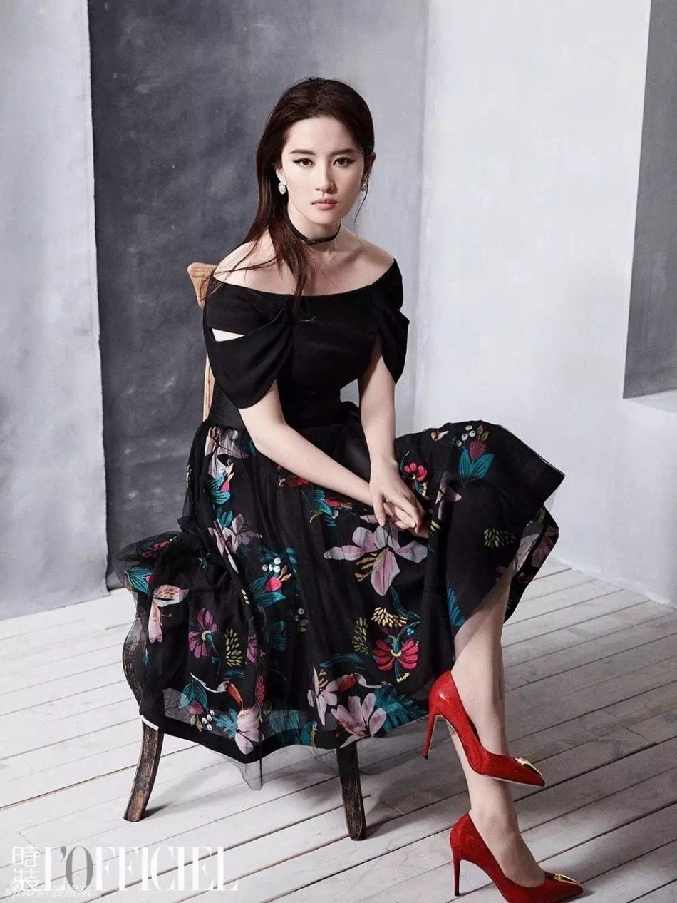 Phong cach thoi trang nu tinh cua Luu Diec Phi anh 1