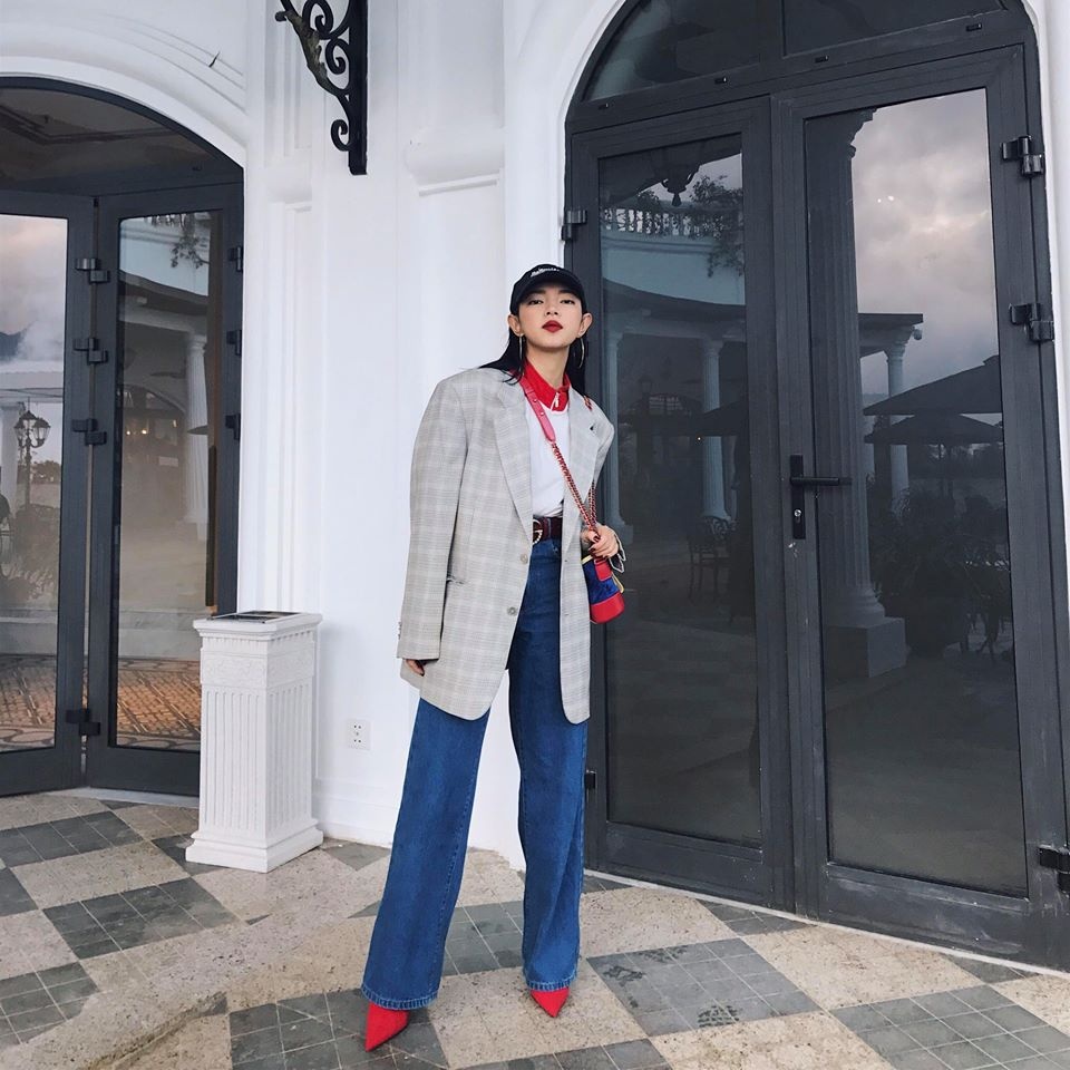Street style dàn sao Việt tuần qua ảnh 9 Street style dan sao Viet tuan qua anh 9