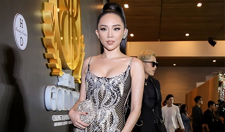 Dan sao Viet goi cam do bo tham do show thoi trang hinh anh