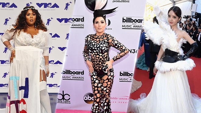 9 bo vay xau nhat tren tham do cua sao quoc te nam 2017 hinh anh