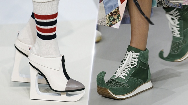 9 mau giay ky quai nhat tren san dien thoi trang nam 2017 hinh anh