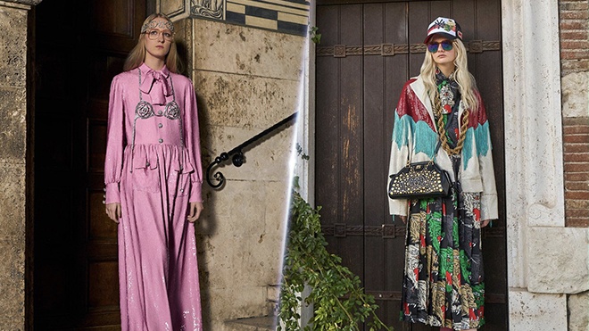 Gucci cung dan nguoi mau hoa nhap voi cuoc song trong bo suu tap moi hinh anh