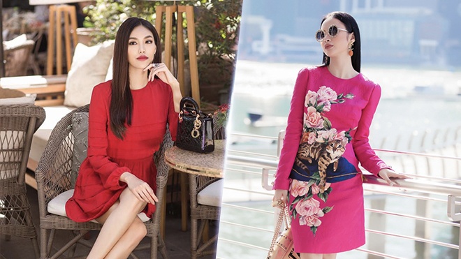 Angela Phuong Trinh, Lan Khue tre trung trong trang phuc sac mau hinh anh