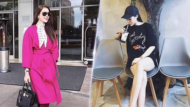 Pham Huong, Ky Duyen doi lap phong cach xuong pho ngay cuoi nam hinh anh