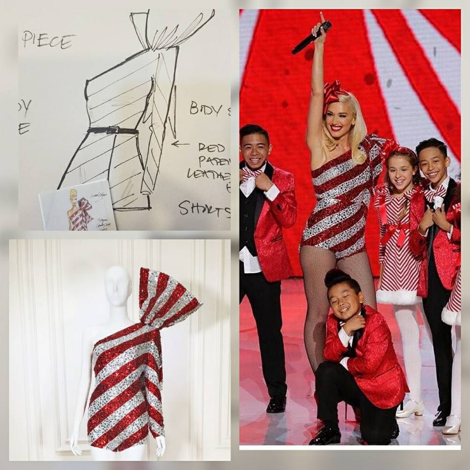 Ca sĩ Gwen Stefani diện đồ NTK Công Trí ảnh 1 Ca si Gwen Stefani dien do NTK Cong Tri anh 1