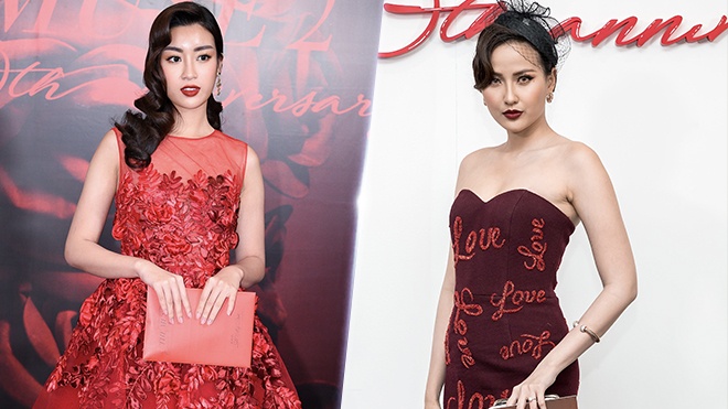 Do My Linh, Khanh Ngan mac loi trang diem tuan qua hinh anh