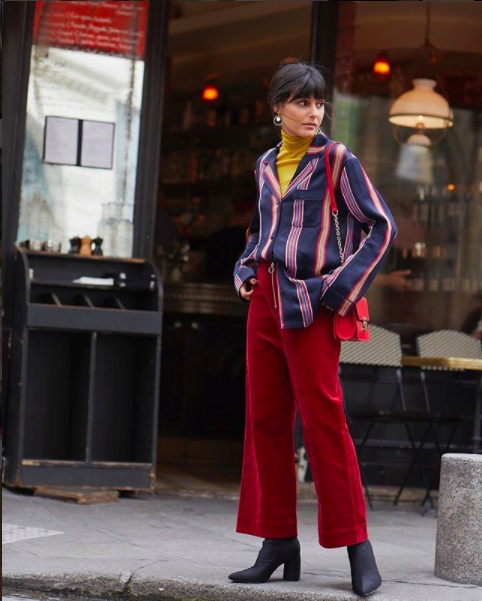 Xu huong sac vang ket hop cung do trong nam 2018 anh 5