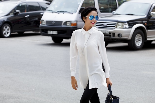 Phong cach thoi trang cua Tan Hoa hau Hoan vu 2017 anh 8