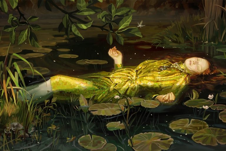 Gucci tung bo anh sieu thuc ket hop cung hoi hoa anh 1