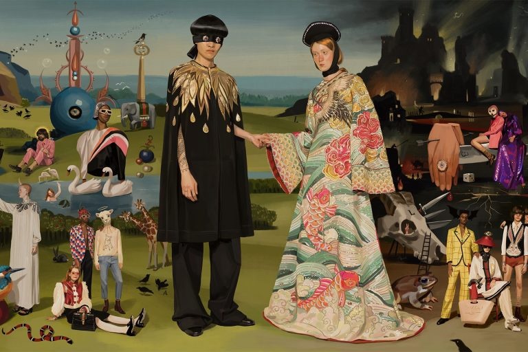 Gucci tung bo anh sieu thuc ket hop cung hoi hoa anh 6