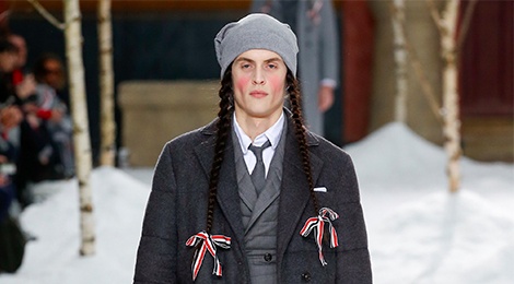 Show dien Thom Browne thu dong 2018 hinh anh