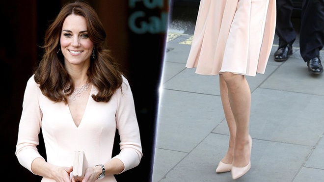 Cach dien giay sanh dieu cua Cong nuong Kate Middleton hinh anh