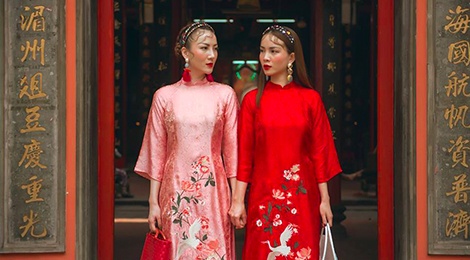 Tranh cai xoay quanh cau chuyen ve ta ao dai nam 2017 hinh anh