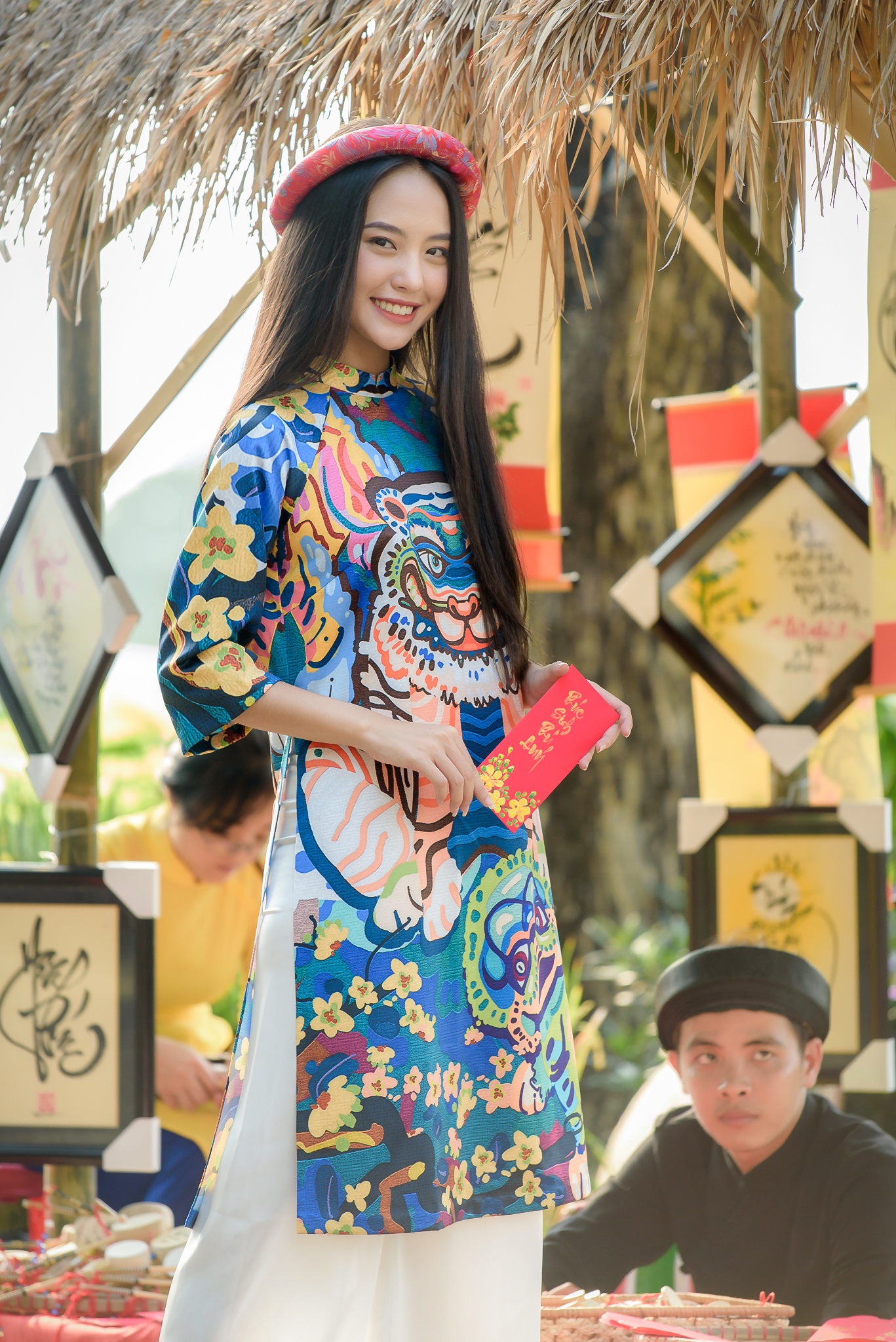 Sao nữ diện áo dài mùng 1 Tết ảnh 10 Sao nu dien ao dai mung 1 Tet anh 10
