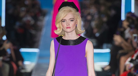 Show dien thoi trang cua nha mot Moschino hinh anh