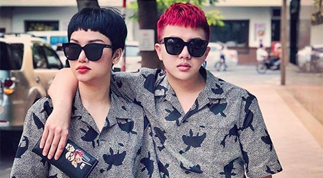 Miu Le - Duy Khanh: Cap doi thoi trang moi cua showbiz Viet hinh anh