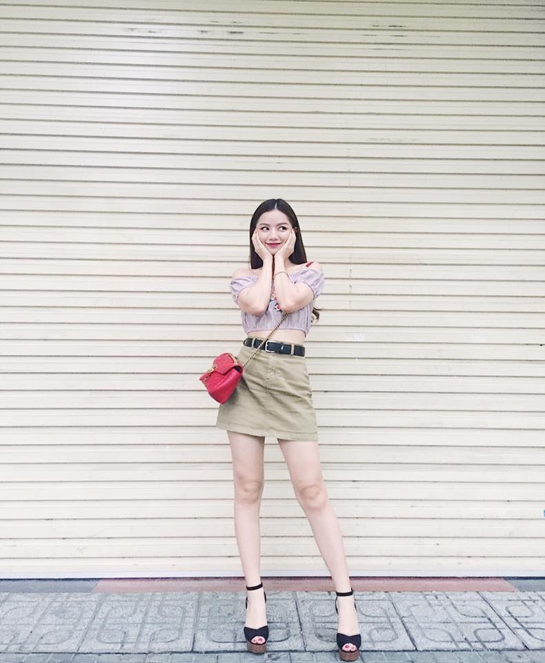 Những kiểu trang phục thoải mái của dàn Hot-girl Việt ảnh 7 Nhung kieu trang phuc thoai mai cua dan Hot-girl Viet anh 7