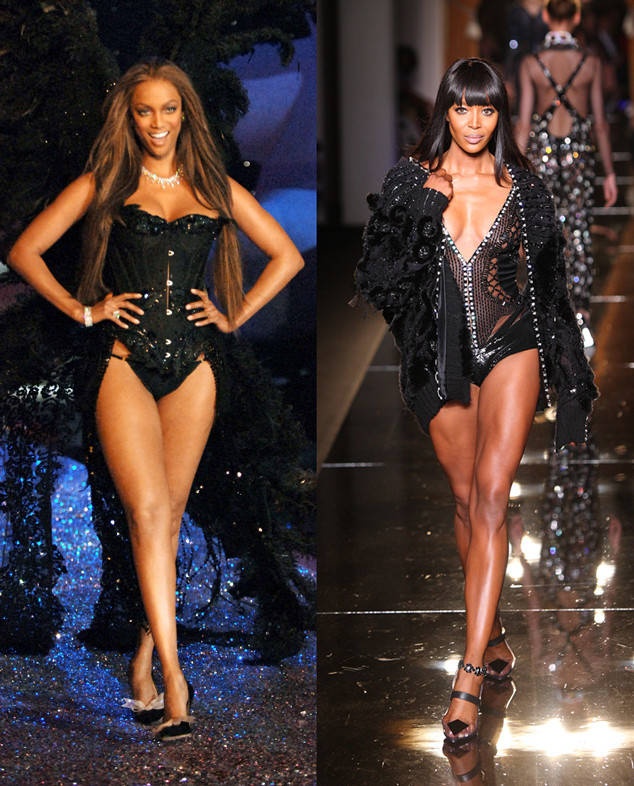 Naomi Campbell bat nat Tyra Banks anh 1
