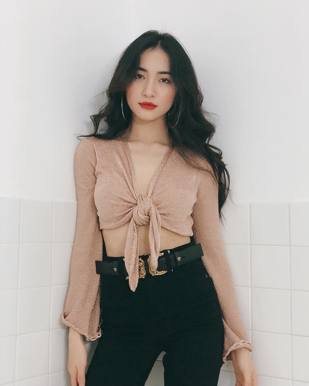 sao Việt diện áo crop-top ảnh 4 sao Viet dien ao crop-top anh 4